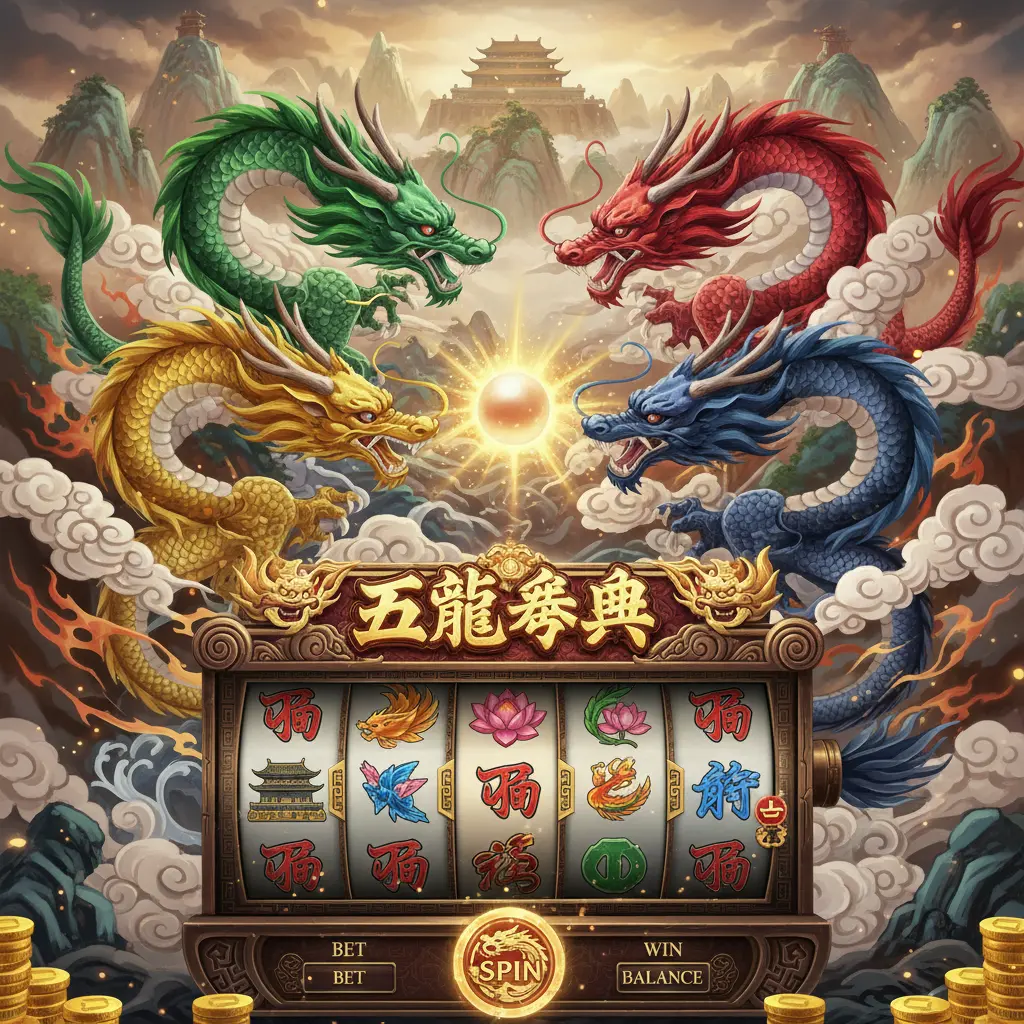 五龍爭霸老虎機 - 五龍爭霸
