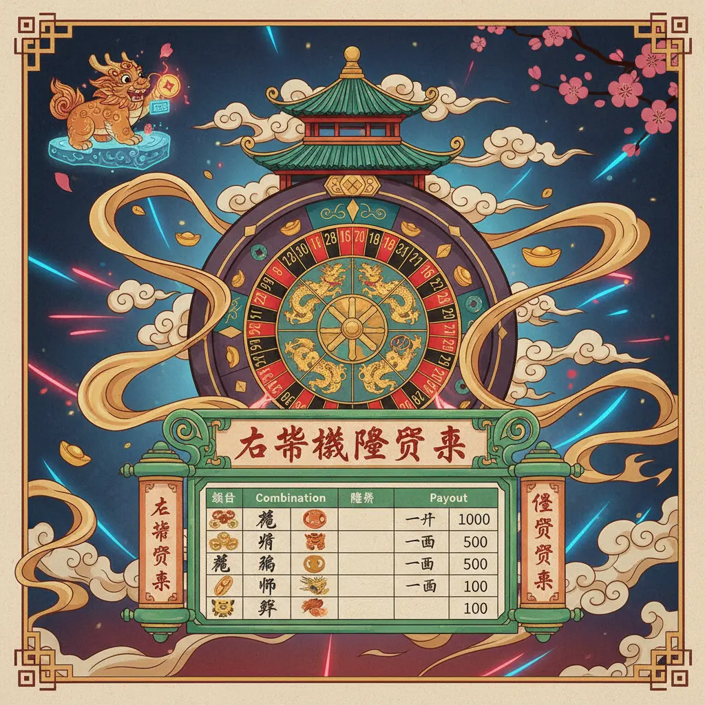 老虎機賠率表 - 輪盤遊戲