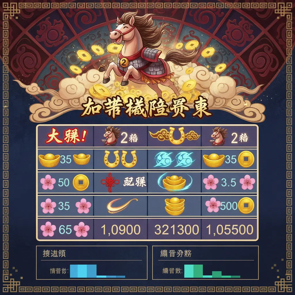 老虎機賠率表 - 快樂馬 2號