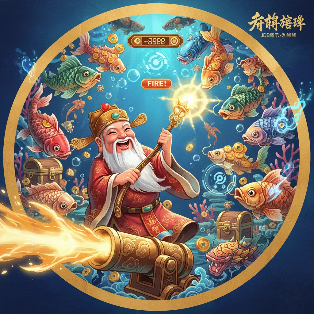 JDB電子-財神捕魚 - 捕魚遊戲