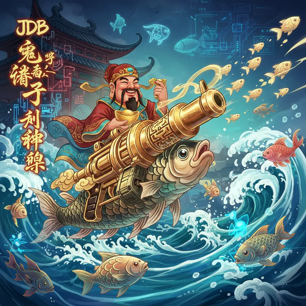 JDB電子-財神捕魚 - 機關炮