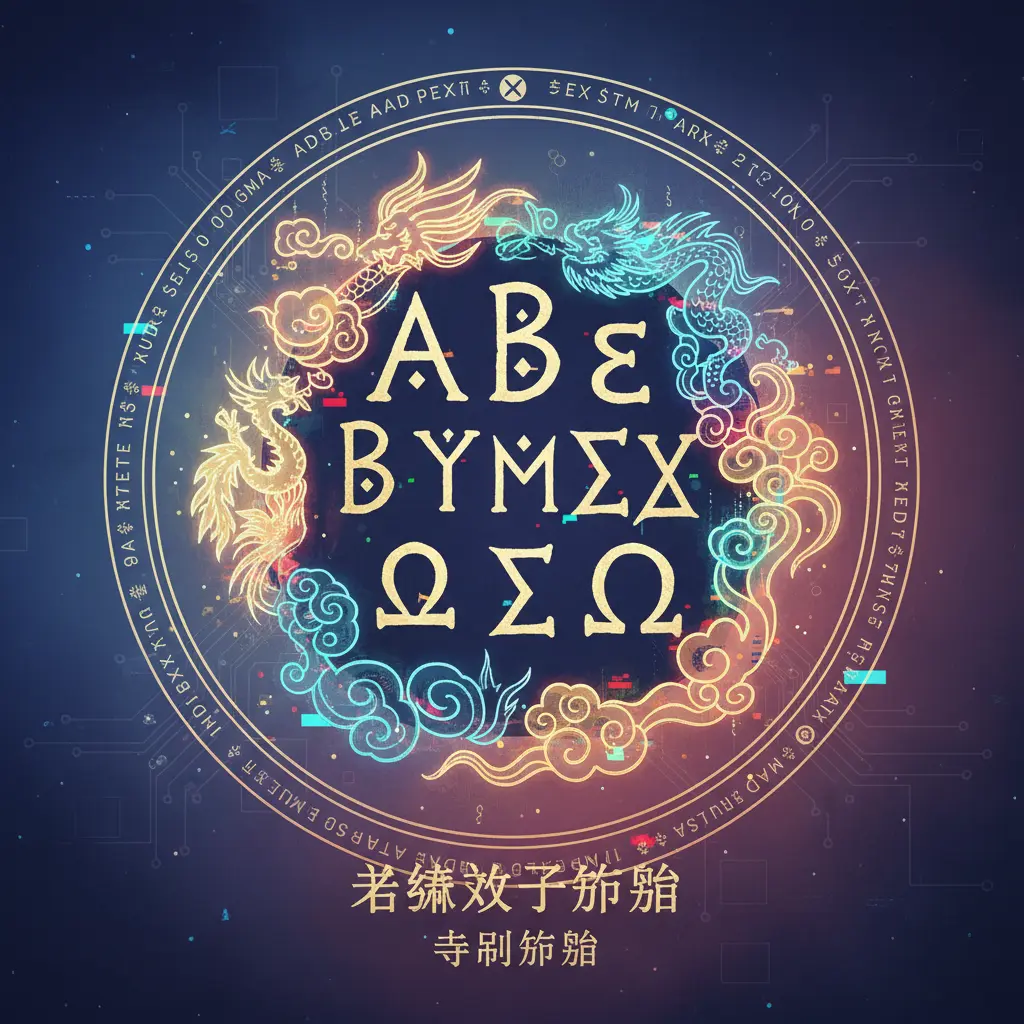 特別符號 - 希臘文字符號