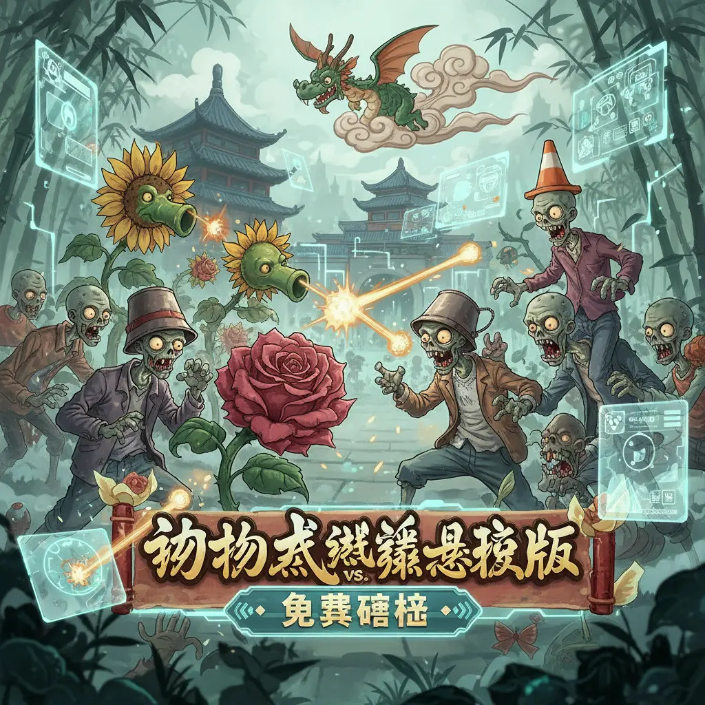 免費遊戲 - 植物大戰殭屍雜交版