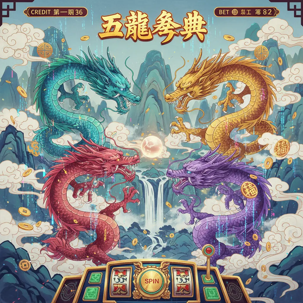 五龍爭霸老虎機 - 五龍爭霸