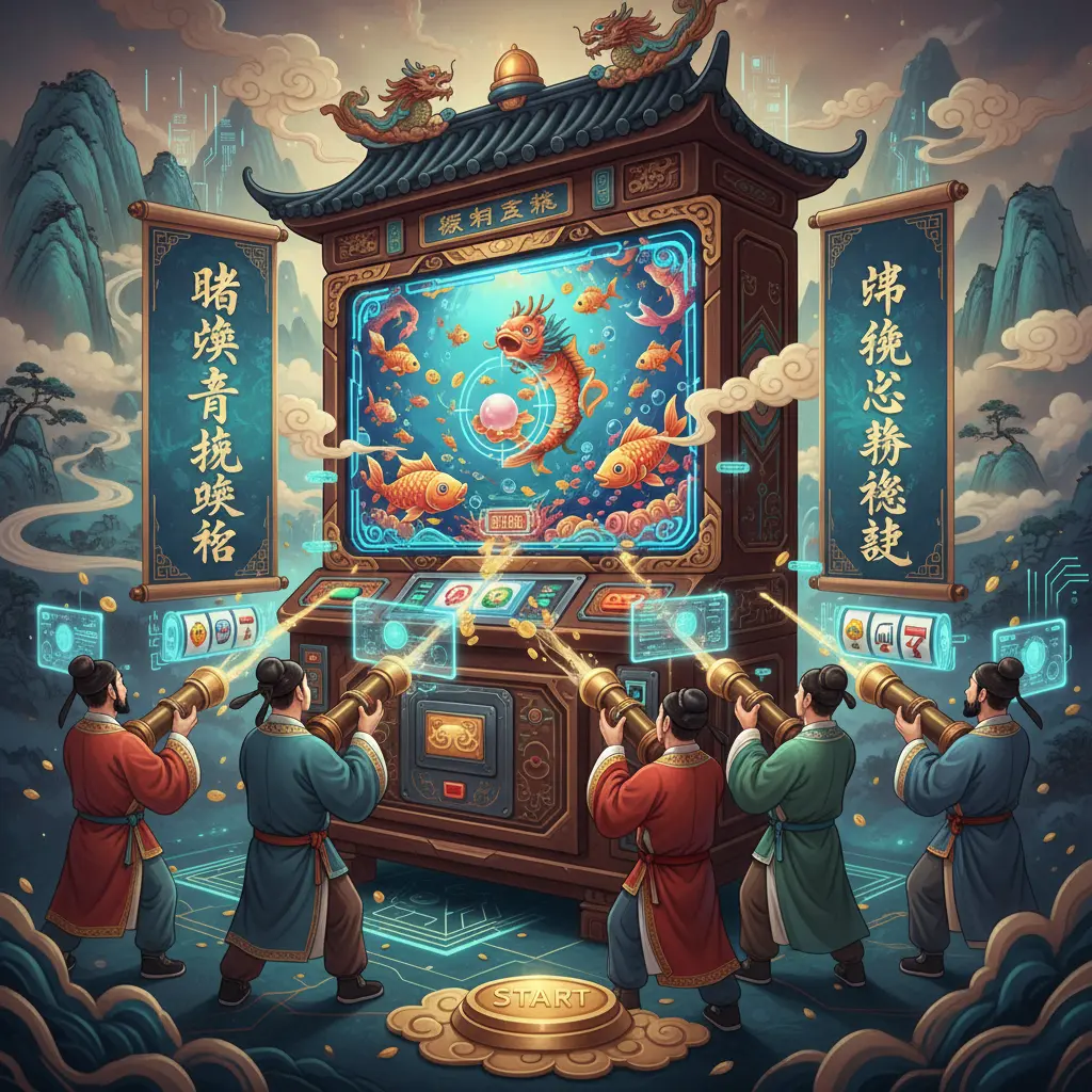 賭場老虎機攻略 - 捕魚機