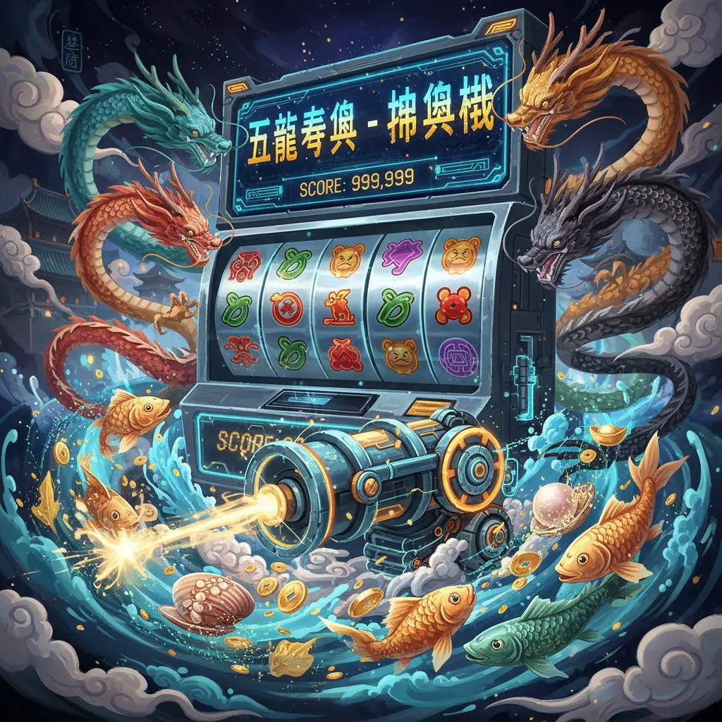 五龍爭霸老虎機 - 捕魚機